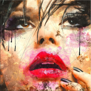 Crying - impression sur toile - signée / numérotée