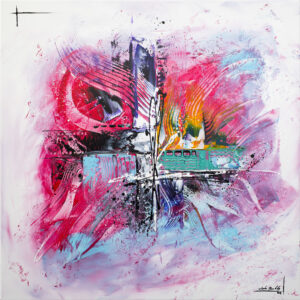 Abstract painting Light