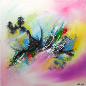 Tableau abstrait Ribes