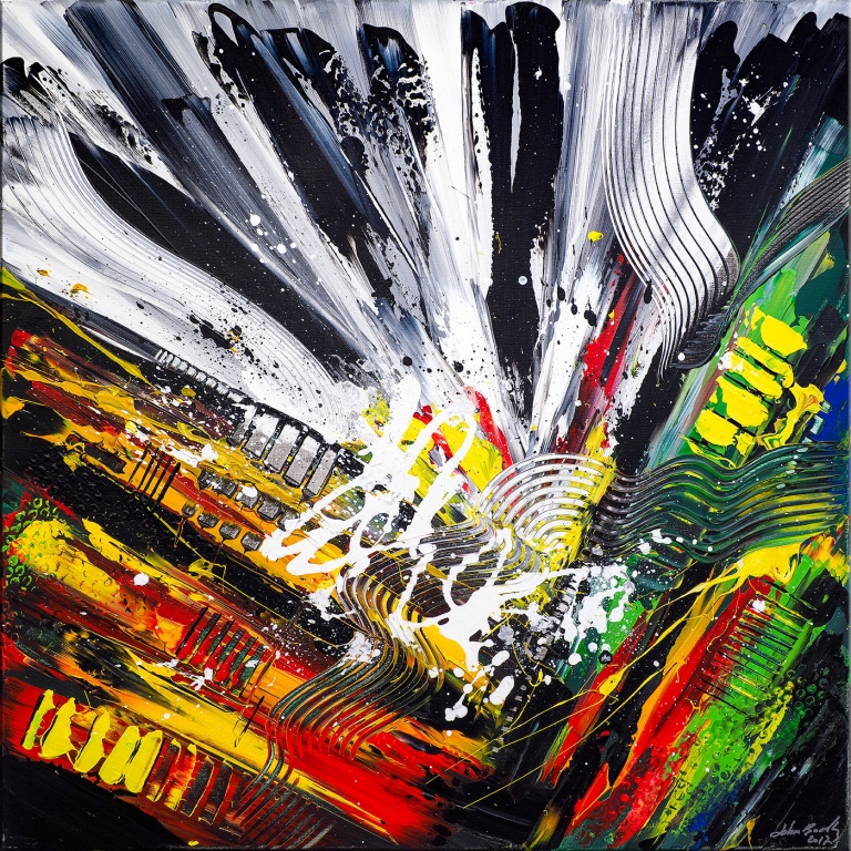 John Beckley Abstract Art A large collection of abstract painting