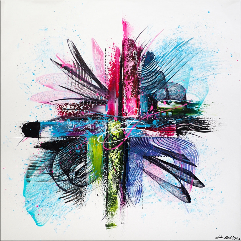 John Beckley Abstract Art A large collection of abstract painting