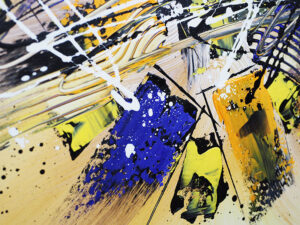 Helius détail oeuvre abstraite John Beckley