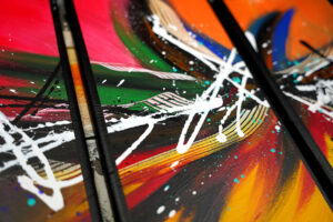 Nucleus-detail-abstract Painting