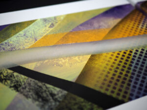 Synapses détail peinture abstraite