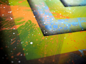 Elevation Detail abstract painting