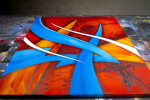 Deltax-tableau-abstrait-copyright-john-beckley-detail-01