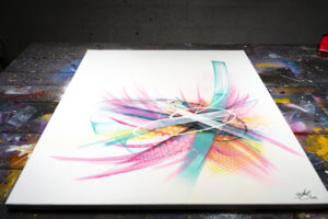 Levitas-tableau-abstrait-copyright-john-beckley-detail-01