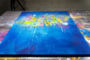 Life-is-beautiful-abstract-painting-copyright-john-beckley-detail-01