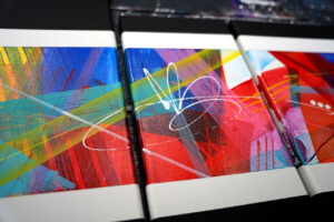 Alectoria-tableau-abstrait-copyright-john-beckley-detail-02