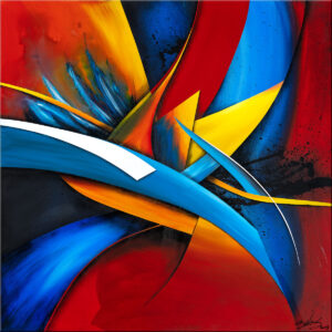 Tableau abstrait John Beckley Graceful