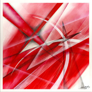 Abeausir abstract painting John Beckley