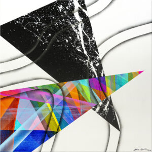 Crusis tableau abstrait copyright john beckley