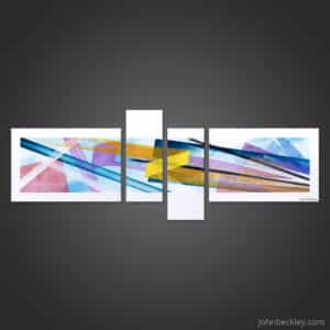 Exante tableau abstrait John Beckley