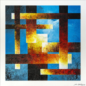 Fragments tableau abstrait copyright john beckley