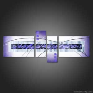 Gloxinia tableau abstrait copyright john beckley