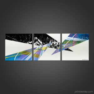 Illudia tableau abstrait copyright john beckley