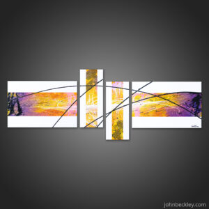 Litalia tableau abstrait copyright john beckley