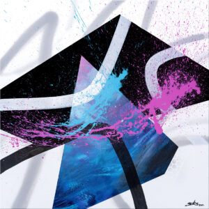 Per Spatium tableau abstrait copyright john beckley