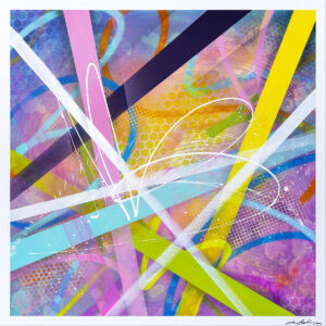 Wroclaw abstract painting copyright john beckley